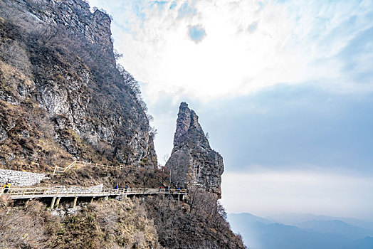 中国河北省白石山景区风景