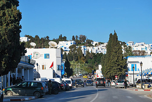 突尼斯街景