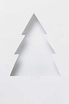 明信片,纸,圣诞树,圣诞快乐