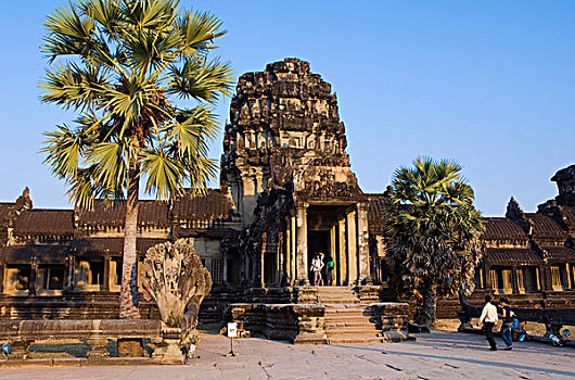 吴哥,寺院,庙宇,收获,柬埔寨,印度支那,东南亚