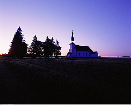 教堂,曼尼托巴,加拿大