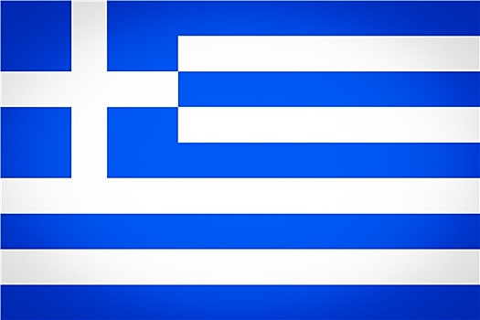 希腊,旗帜,虚光照