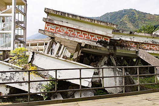 汶川地震遗址