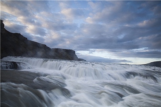 冰岛,瀑布
