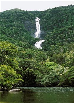 新加勒多尼亚,北部省,瀑布