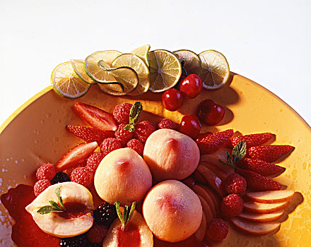 水果沙拉,桃