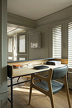 客厅,木质,秘书,50年代风格,扶手椅