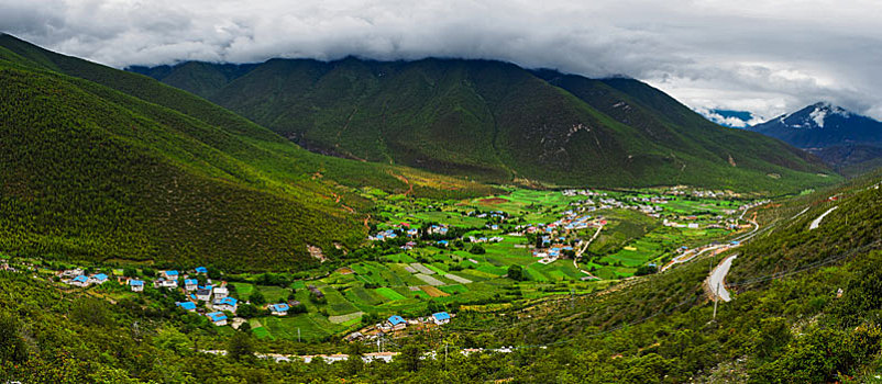 藏区乡村