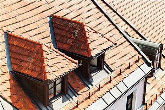 瓷砖,房顶,公寓,布拉迪斯拉瓦