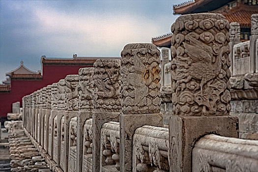 故宫宫殿望柱