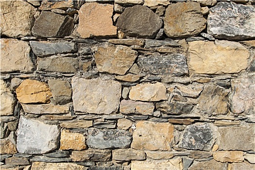 墙壁,石头