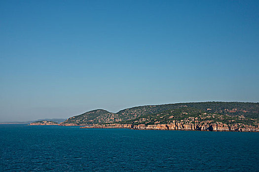 澳大利亚,海岸,印度洋,风景,无人,遥远,乡村,约克,湾,大幅,尺寸