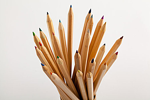 一把彩色铅笔