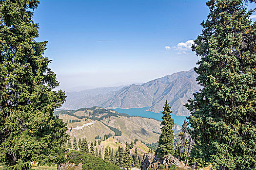 新疆阜康天山天池