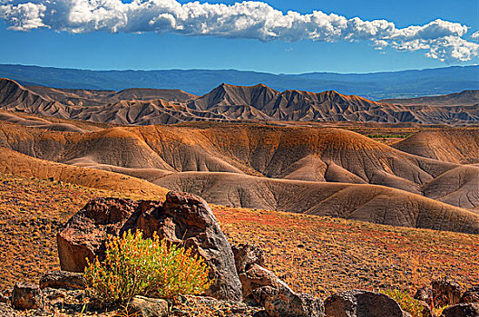 adobe,badlands,colorado,usa