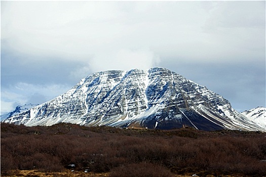 雪,火山地貌,斯奈山半岛