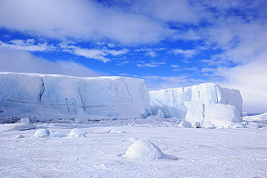 浮冰,雪丘岛,南极