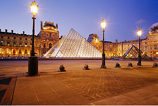 户外,卢浮宫,巴黎,法国