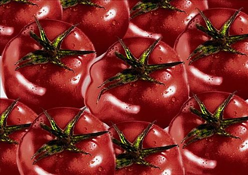 西红柿,艺术,超现实