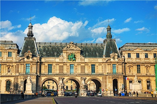 入口,卢浮宫,巴黎