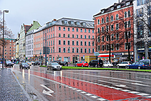 慕尼黑的街景
