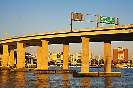 桥,查尔斯顿,南卡罗来纳,美国