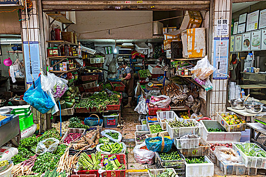 菜市场,云南,中国,亚洲