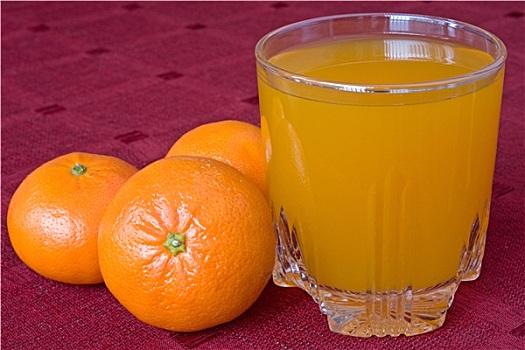 柑橘,玻璃,果汁