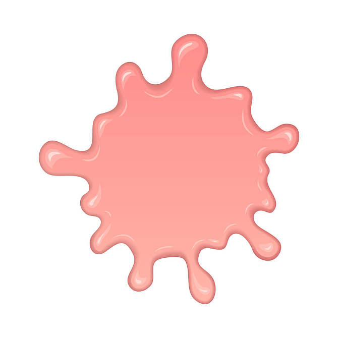 粉色_泡泡糖_甜_旗帜_有趣_卡通_设计_抽象_矢量_插画_斑点_隔绝_白色