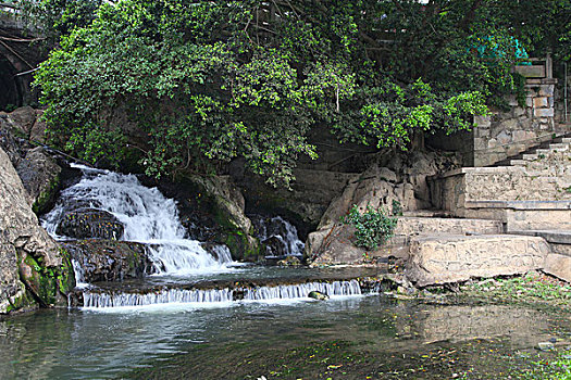 桂林,阳朔,公园,自然,漓江,城市,建筑,街道,西街,游客,全景,景观,景点,瀑布