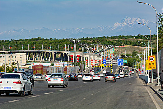 新疆乌鲁木齐西外环高架桥