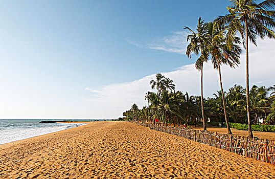 沙滩,西部,省,印度洋,斯里兰卡,亚洲