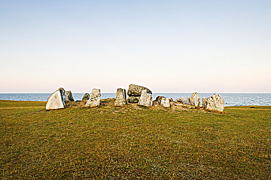 石头,建筑,海洋