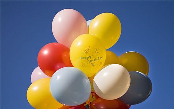气球,生日快乐