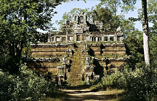 柬埔寨,吴哥,庙宇