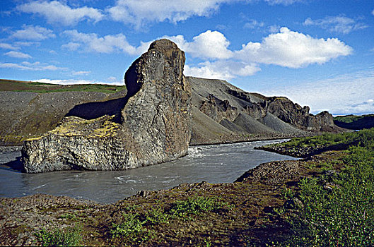 石头,排列,国家,公园,冰岛,欧洲