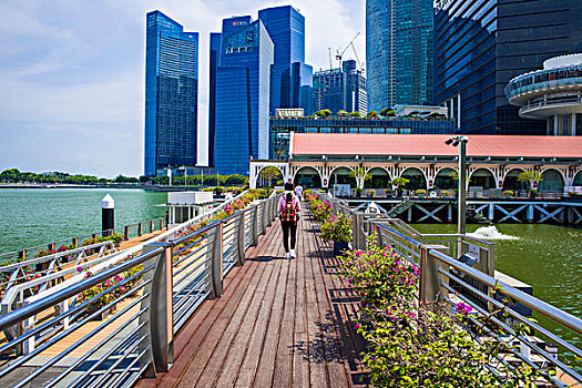 新加坡花园城市风光