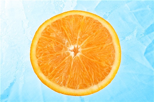 橙色,上方,冰