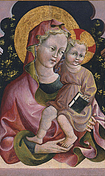 孩子,书本,15世纪
