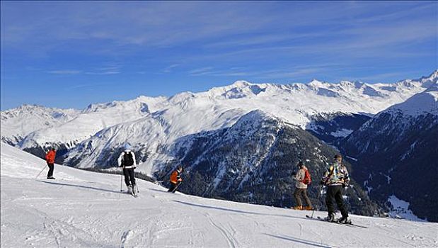 滑雪,达沃斯,格劳宾登州,瑞士,欧洲