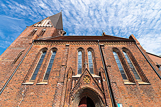 德国,梅克伦堡前波莫瑞州,尼古拉教堂,教堂