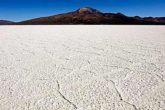 玻利维亚,南美,高原,盐,乌尤尼盐沼,荒芜