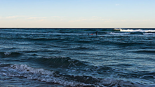 黄金海岸,大海