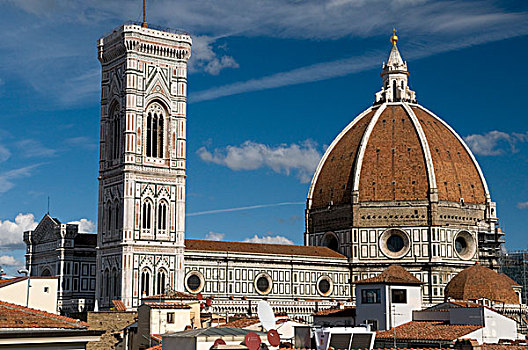 中央教堂,玛丽亚,大教堂,世界遗产,佛罗伦萨,托斯卡纳,意大利,欧洲