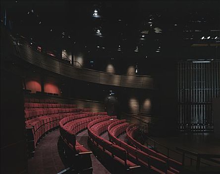 汉普斯特德,剧院,风景,座椅,地面