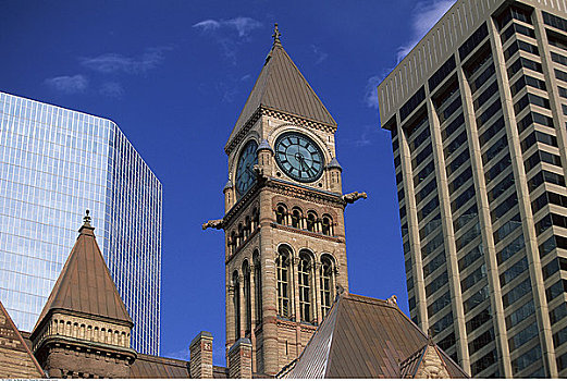 老市政厅,写字楼,多伦多,安大略省,加拿大