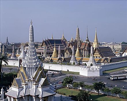 大皇宫,玉佛寺,曼谷,泰国