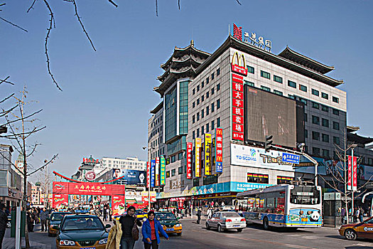 北京,中心,商店,王府井,中国