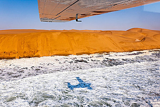 沙丘,大西洋,海岸,纳米比亚,沙漠,诺克路福国家公园,非洲