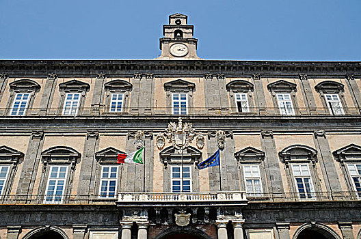 邸宅,皇宫,博物馆,那不勒斯,坎帕尼亚区,意大利,欧洲